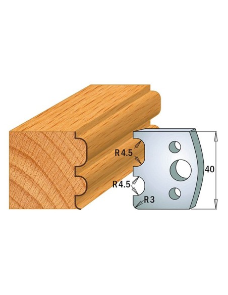 Coltelli sagomati 690.007 Limitatori 691.007